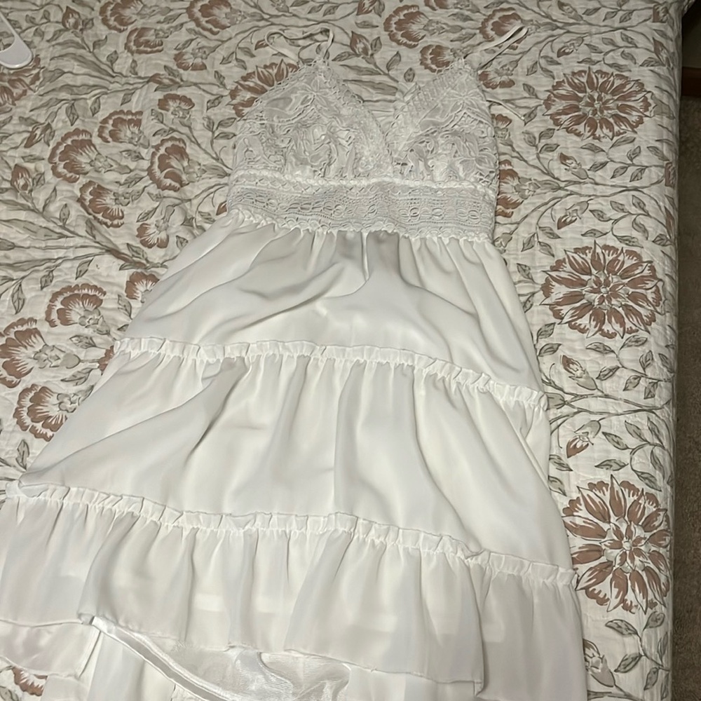 White dress